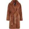 Women's Bree Camel Faux Fur Coat - Faux Fur Coats - 1 - thumbnail