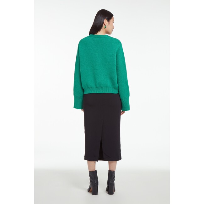 Women's Marcella Kelly Green Re-Knit Sweater - Sweaters - 3
