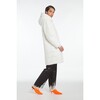 Women's Celina Ivory Faux Fur Coat - Fur & Faux Fur Coats - 4