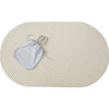 Playmat Oval, Linen - Playmats - 2