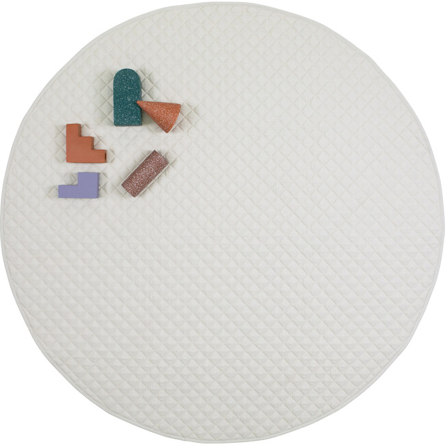 Playmat Round, Linen - Playmats - 1