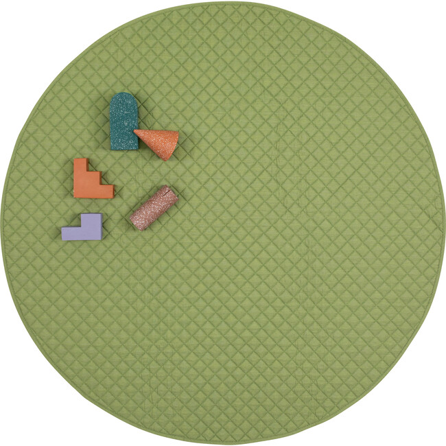 Playmat Round, Sage - Playmats - 1