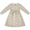 Imani Hand-Smocked Girls Dress, Floral - Dresses - 3 - thumbnail
