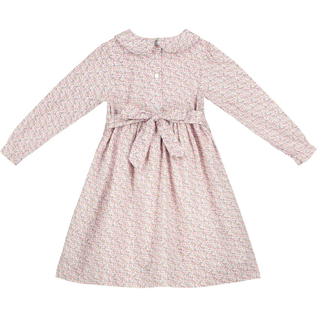 Priya Hand-Smocked Girls Dress Floral - Dresses - 3
