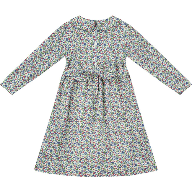 Phaedra Hand-Smocked Girls Dress, Floral, Multi - Dresses - 3
