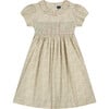 Giulietta Hand-Smocked Girls Dress, Floral - Dresses - 1 - thumbnail