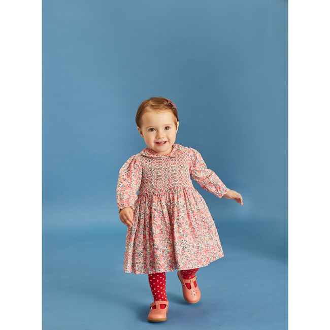Isadora Hand-Smocked Baby Dress, Floral - Dresses - 2