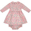 Isadora Hand-Smocked Baby Dress, Floral - Dresses - 3