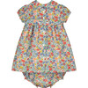 Eris Hand-Smocked Baby Dress, Floral - Dresses - 3