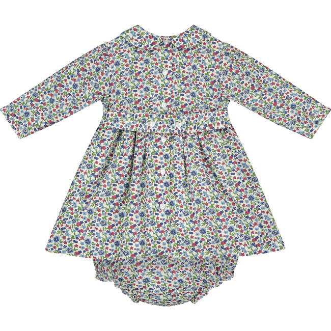 Leonie Hand-Smocked Baby Dress, Floral - Dresses - 3