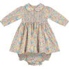 Kynlee Hand-Smocked Baby Dress, Floral - Dresses - 1 - thumbnail