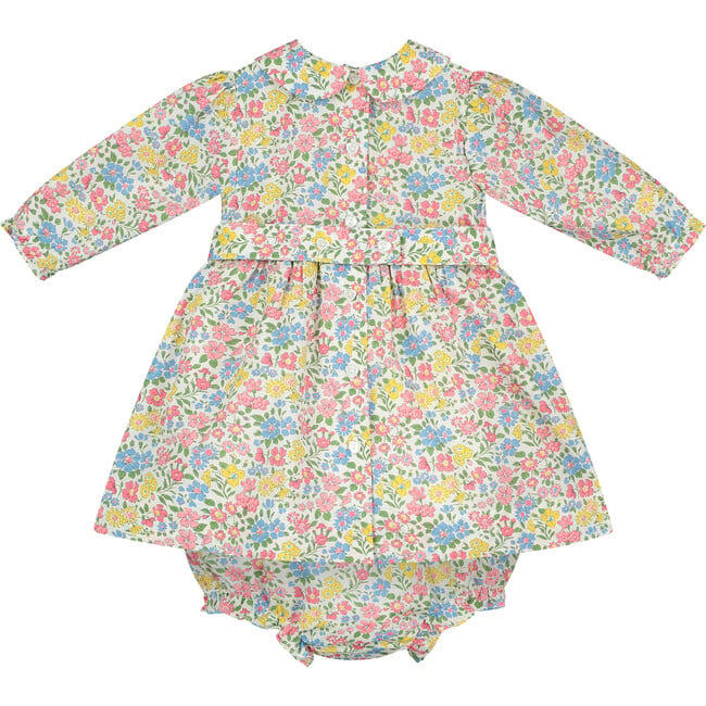 Kynlee Hand-Smocked Baby Dress, Floral - Dresses - 3