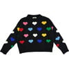 Women's Love Sweater, Multicolor - Sweaters - 1 - thumbnail