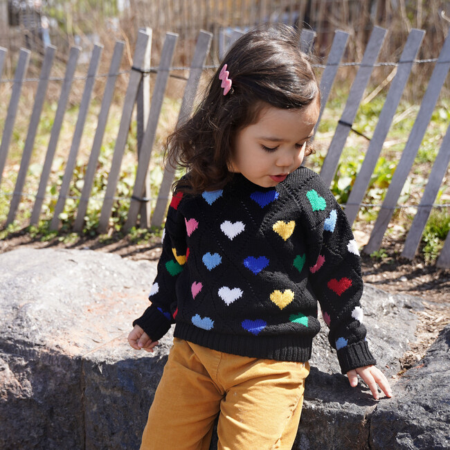 Love Sweater Mini, Multicolor - Sweaters - 3