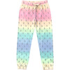 Cozy Sweatpant, Rainbow Ombre Bolts - Sweatpants - 1 - thumbnail