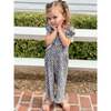 Baby Wide Leg Ruffle Jumpsuit, Grey Leopard - Jumpsuits - 2
