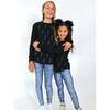 High Shine Long Legging, Denim Smiley - Leggings - 3