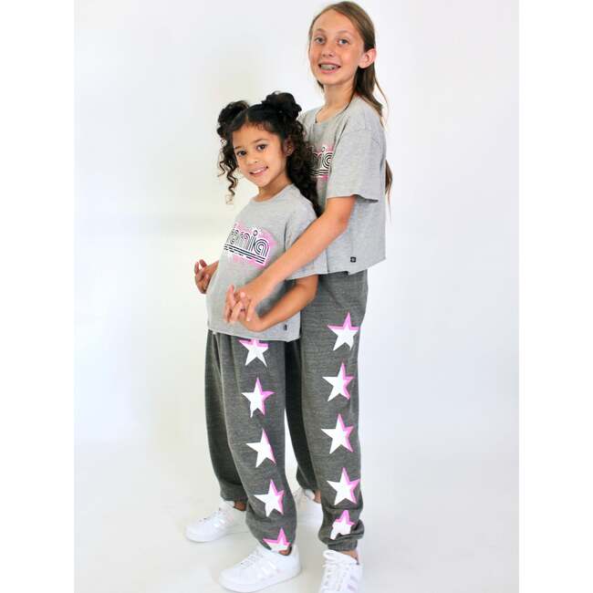 Heavyweight Retro Sweatpant, Grey Stars - Sweatpants - 3