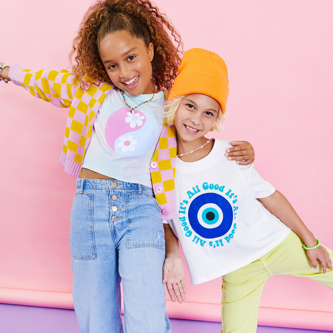 Evil Eye Tee, White - Shirts - 3