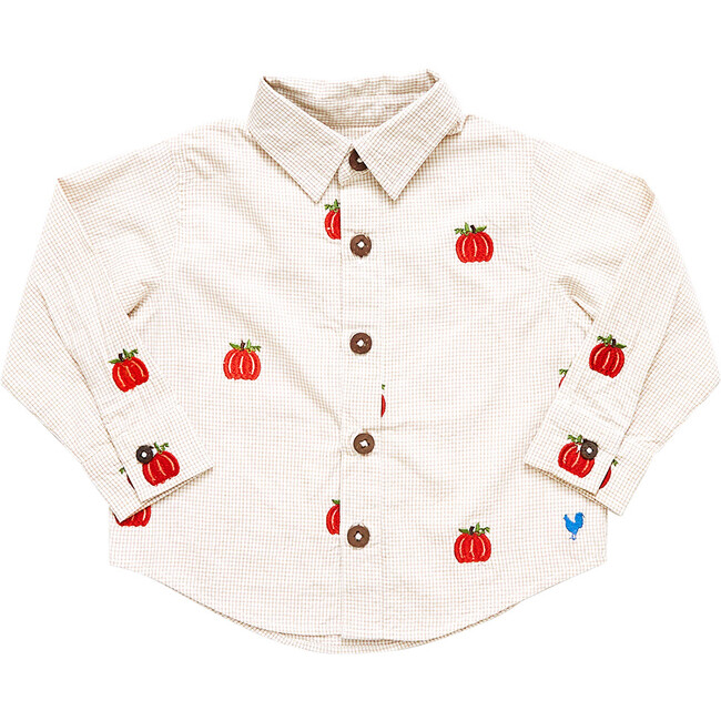 Baby Jack Shirt, Pumpkin Embroidery