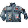 Love Candy Denim Jacket, Blue - Jackets - 1 - thumbnail