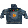 Custom Pumpkin Treat Jacket, Blue - Jackets - 2