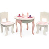 Sophia's - Aurora Princess 18" Doll Pink Plaid Table & Chair with Accessories, Delight - Pink - Doll Accessories - 1 - thumbnail