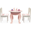 Sophia's - Aurora Princess 18" Doll Pink Plaid Table & Chair with Accessories, Delight - Pink - Doll Accessories - 6