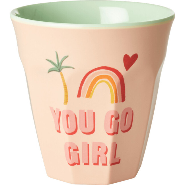 Cup Medium in You Go Girl Print - Tableware - 1