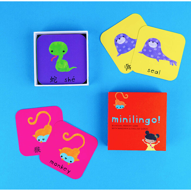 Minilingo, English/Mandarin Flashcards