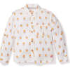 Jessie Shirt Yellow, Floral - Shirts - 1 - thumbnail