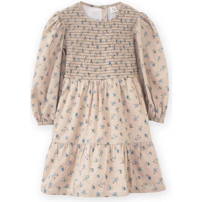 Piper Smocked Dress, Forget Me Not