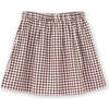 Coral Skirt, Walnut Check - Skirts - 1 - thumbnail