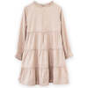 Lily Dress, Beige Country Check - Dresses - 3