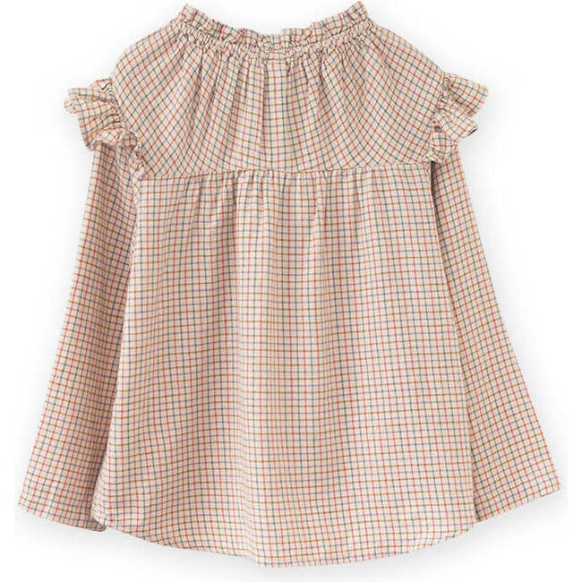 Max Top, Beige Country Check - Dresses - 3