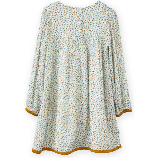 Zara Dress, Ditsy Floral Mustard - Dresses - 3