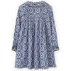 Amelia Dress, Blue Mosaic - Dresses - 3