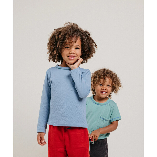Edward Long Sleeve, Sage - Shirts - 3