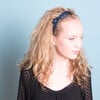 Lyric Headband, Navy - Hair Accessories - 2