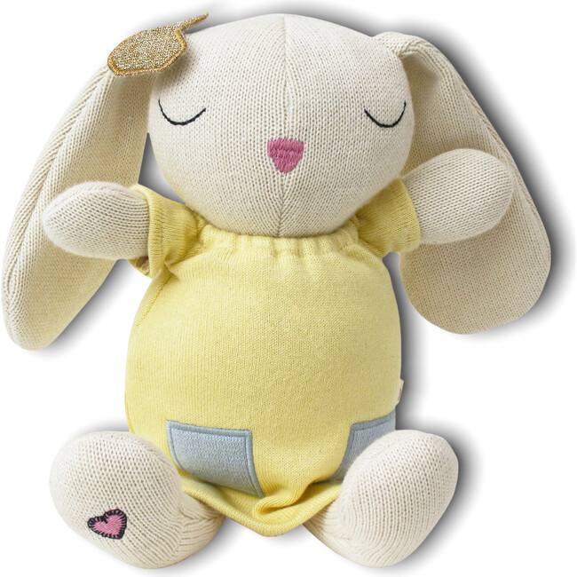 Bunny With Floppy Ears, Yellow - Pillows - 1
