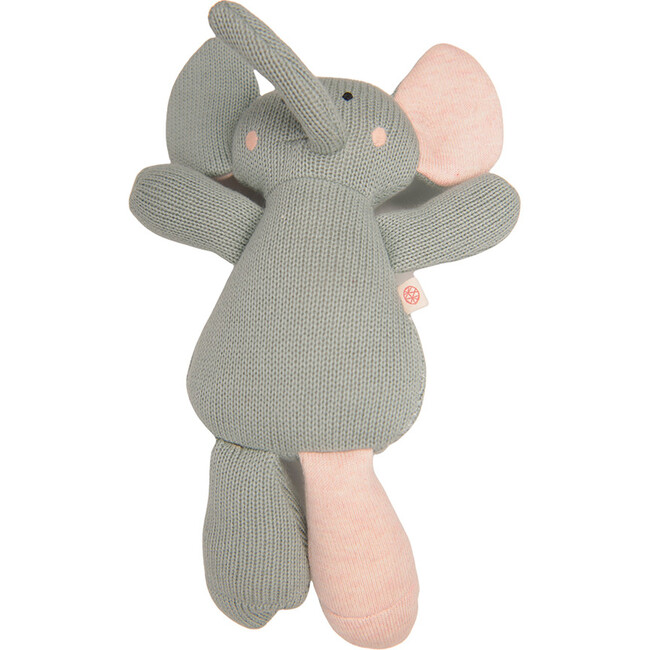 Baby Elephant Plush Toy, Grey - Pillows - 1