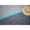 Piazza - Hexagon - aqua - Blankets - 3