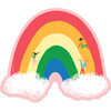 Rainbow Slide Die Cut Sticker - Favors - 1 - thumbnail