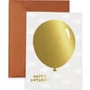 Gold Balloon Birthday Card - Paper Goods - 1 - thumbnail
