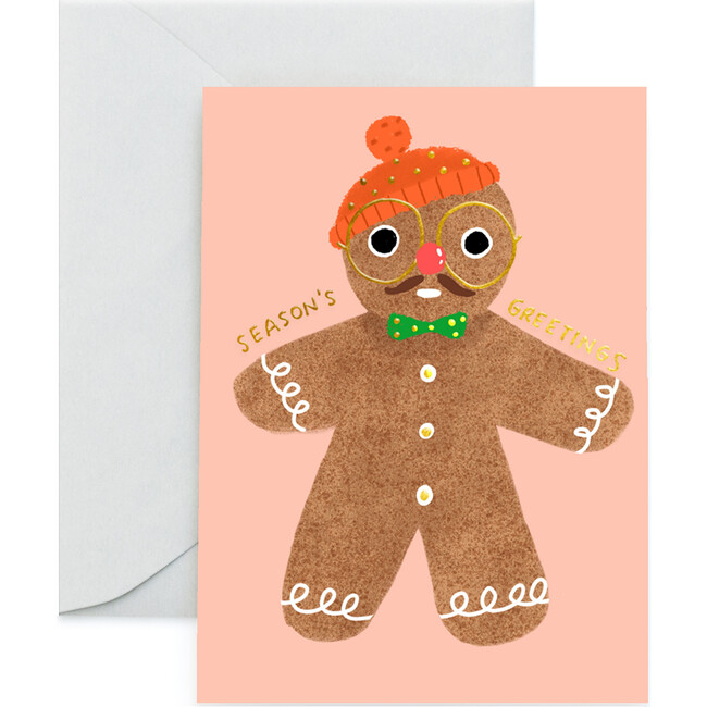 Gingerbread Guy Holiday Card