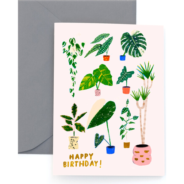 Garden Party Birthday Card - Carolyn Suzuki Goods Desk &amp; Stationery ...