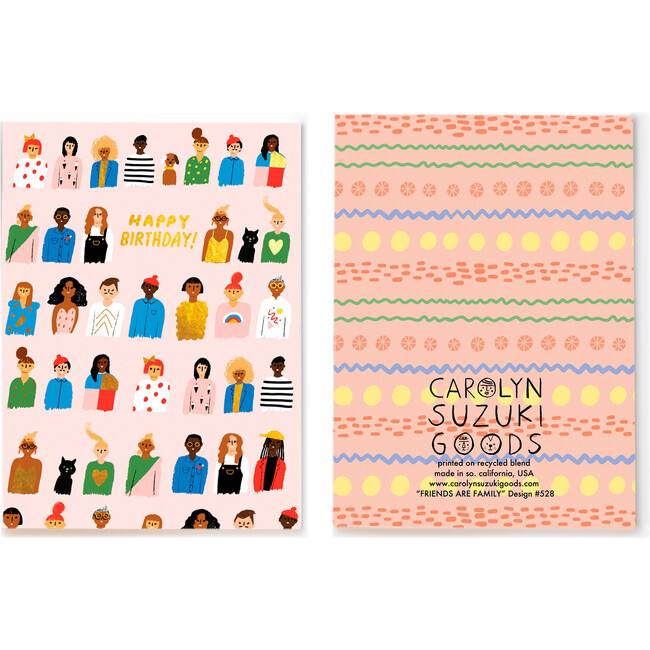Friends Are Family Birthday Card - Paper Goods - 3