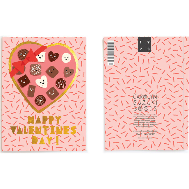 Box O Chocolates Valentine's Day Card - Paper Goods - 3