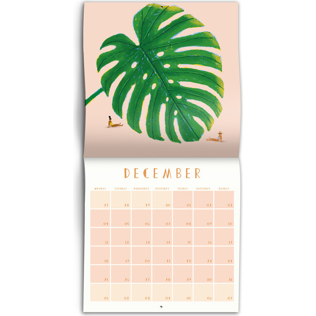 Botanical Calendar 12 Month Wall Calendar 2023 - Paper Goods - 5