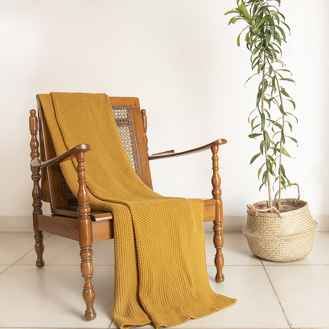Varna - Mustard - Blankets - 2